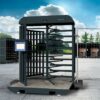 Mobiele toegangspoorten 8 De innovatieve toegangspoort voor evenementen en bouw. Eenvoudig te verplaatsen een ideale beheersing van uw toegang.